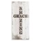 Stupell Industries Amazing Grace Rustic Cross Wall Plaque Art